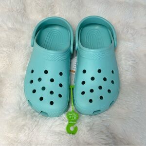 Blue crocs